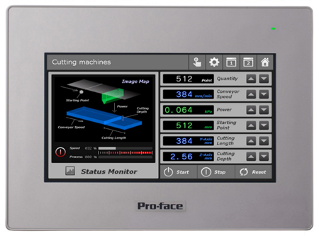 PFXGP4401WADW – Pro-face可程式人機介面GP4000系列