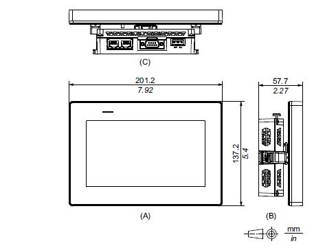 stm6400wa_dimensions